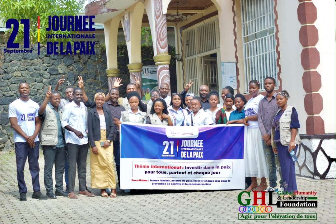 Journée internationale de la paix — 21 septembre 2026 : Jeunes leaders, acteurs de paix : investir chaque jour dans la prévention des conflits et la cohésion sociale .